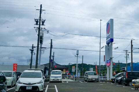 駐車場の様子の写真