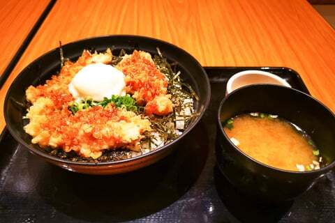 特製鶏天丼の写真