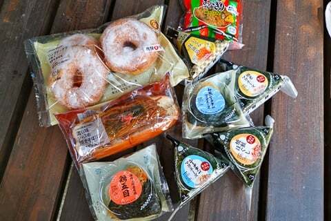 ローソン日本ライン今渡駅前店の購入品の写真