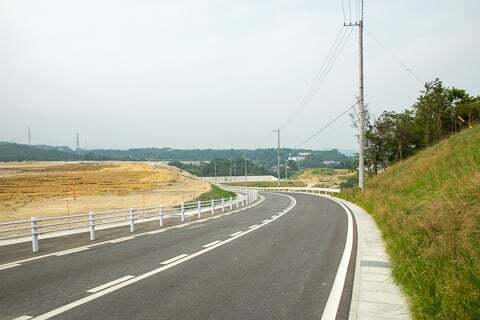 イオンモール土岐の周辺道路の写真