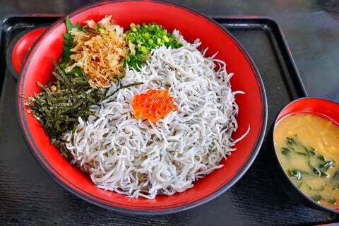 釜揚げしらす丼の写真