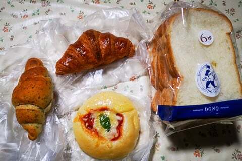 購入したパンの写真