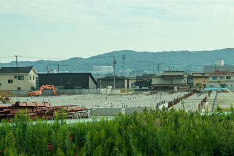 基礎工事の写真