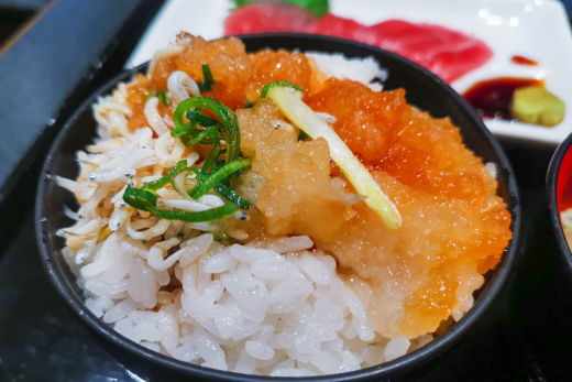 しらすおろしのたまごかけご飯の写真