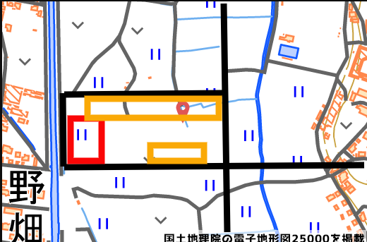 配置図の写真