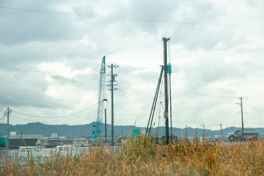 杭打機の写真