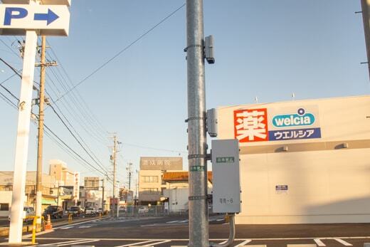 ウエルシア可児広見店の駐車場の写真