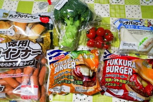 ゲンキー菅刈店の購入品の写真