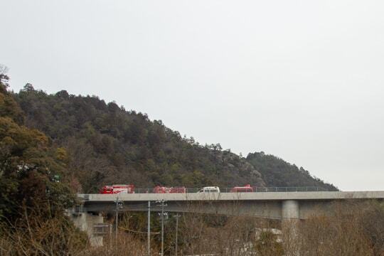 トンネルの確認?の写真