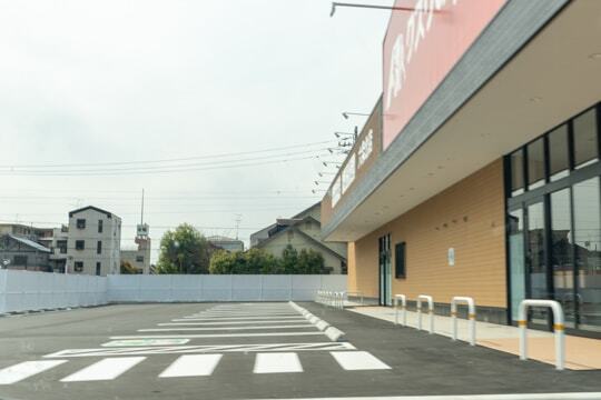 六条北店の駐車場の写真