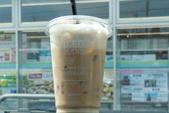 アイスカフェラテの写真