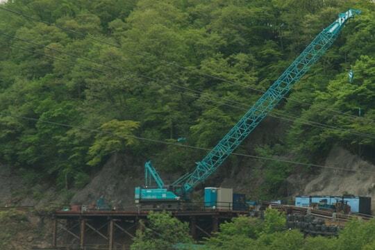 これからトンネルの建設の写真