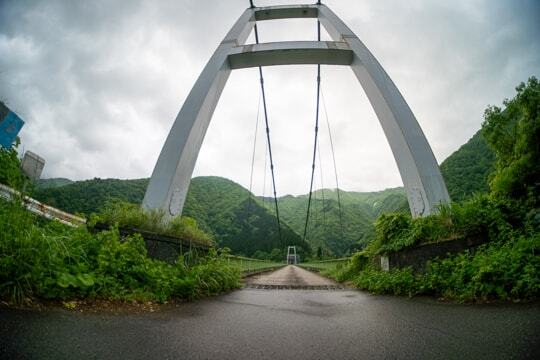 若生子大橋 夏の里展望台の写真