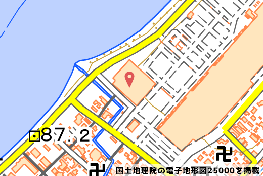 222彦根店の位置の写真