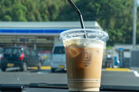 カフェラテの写真