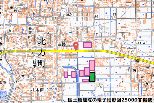 イオンタウン北方の予定地計画の写真