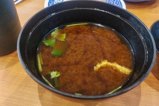 味噌汁の写真
