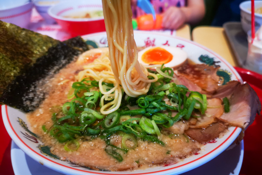 ストレート麺の写真
