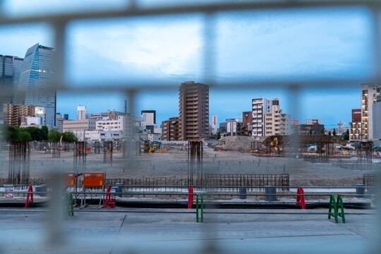 (仮称)ノリタケの森プロジェクトの工事の様子の写真