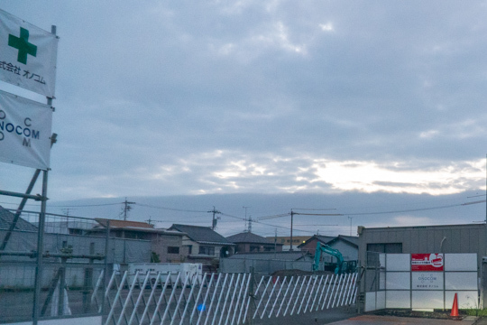 予定地の様子の写真