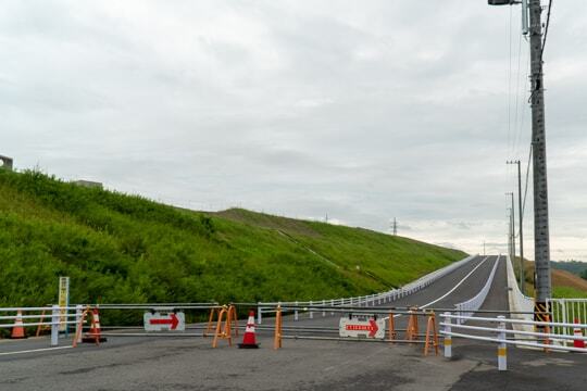 周辺の道路の写真
