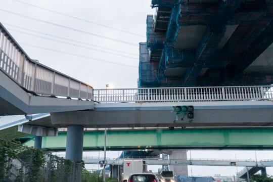 国道1号と名二環の写真