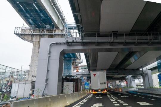 名古屋西JCT付近の写真