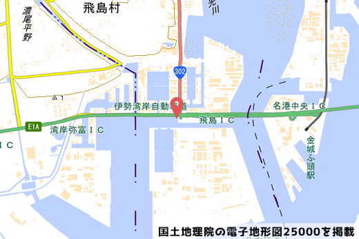 地図の写真