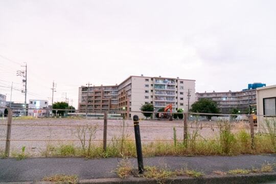 (仮称)アルビス中村二瀬店の予定地の写真