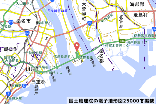 地図の写真