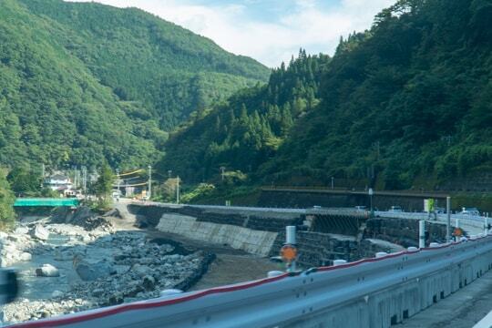 通行止め区間の写真
