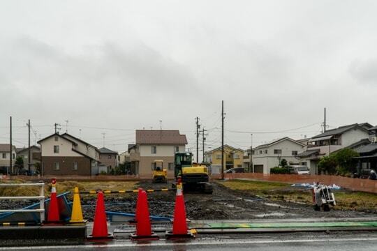 クスリのアオキ静里店予定地の写真