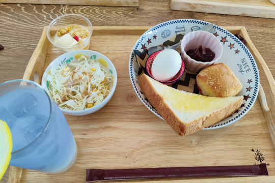 バタフライピー カルピスの写真