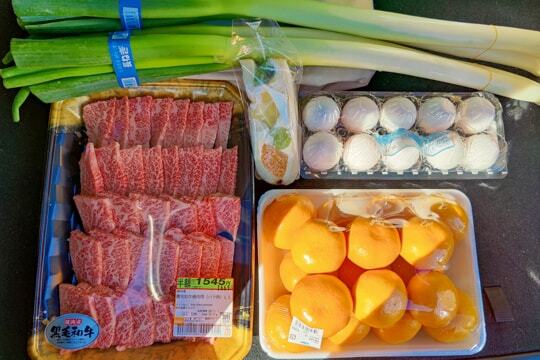 バロー岡崎店の購入品の写真