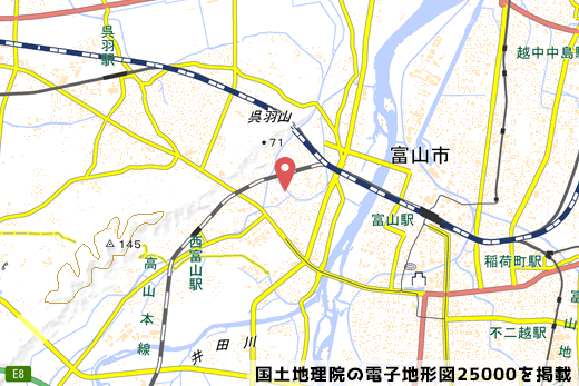 大阪屋ショップ五福店の位置の写真