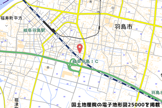 直営店の地図の写真