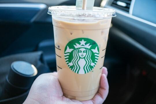 スターバックスラテの写真