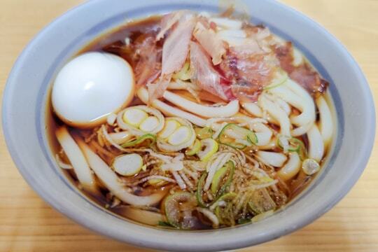 かけうどんの写真