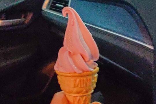 ソフトクリームの写真