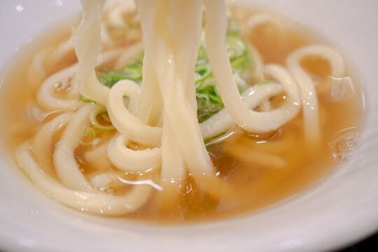 かけうどんの写真