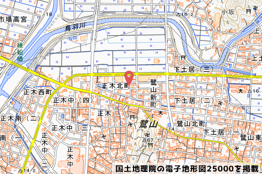 Vドラッグ正木店の地図の写真