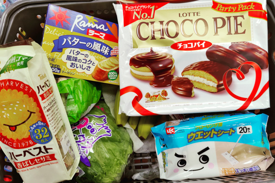 購入品の写真