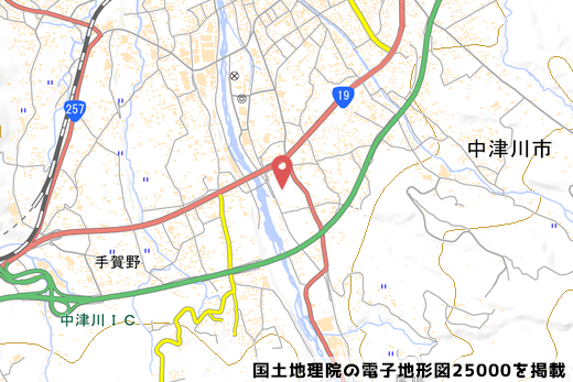 津川市中津川の写真