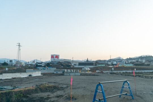 工事の様子の写真