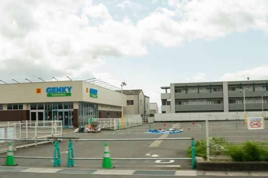 旧駐車場側の写真