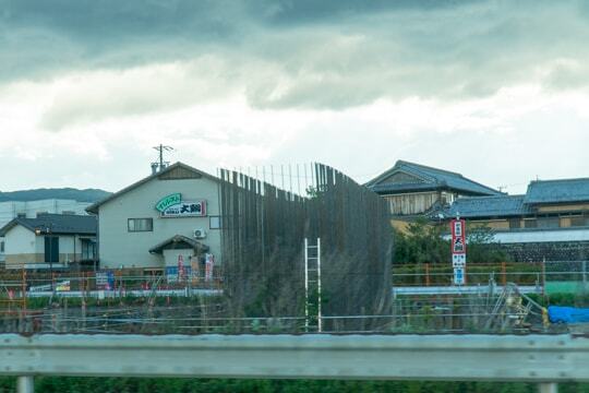 橋脚建設中の写真