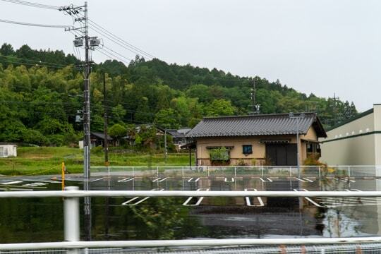 駐車場の様子の写真