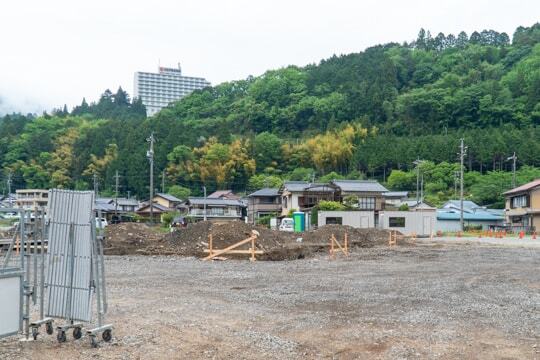 ゲンキー下呂森店の工事の写真