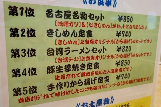 ランキングの写真