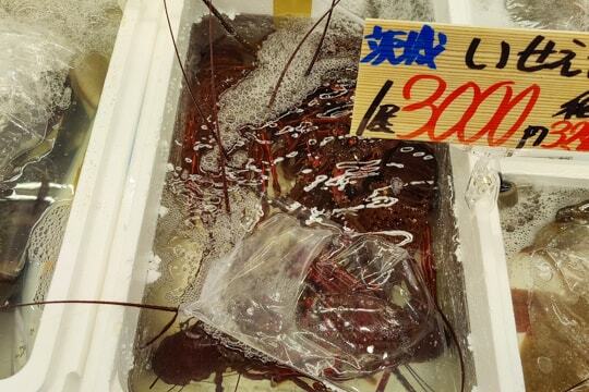 水産コーナーの写真